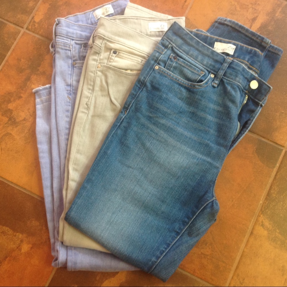 3 Pak Gap Skinny Jeans EUC